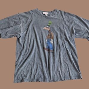 Vintage Disneyland Goofy Graphic T-Shirt – Black, Size XL